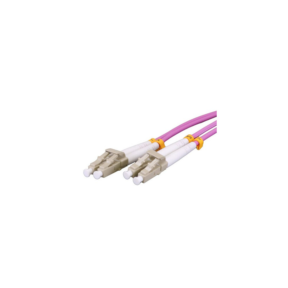 Cablenet 3M Om3 50/125 Lc-Lc Duplex Violet Lsoh Fibre Patch Lead 5056750338653