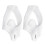 (Transparent) (Transparent) Silicone Bunion Corrector for Flat Feet & High Arches 3