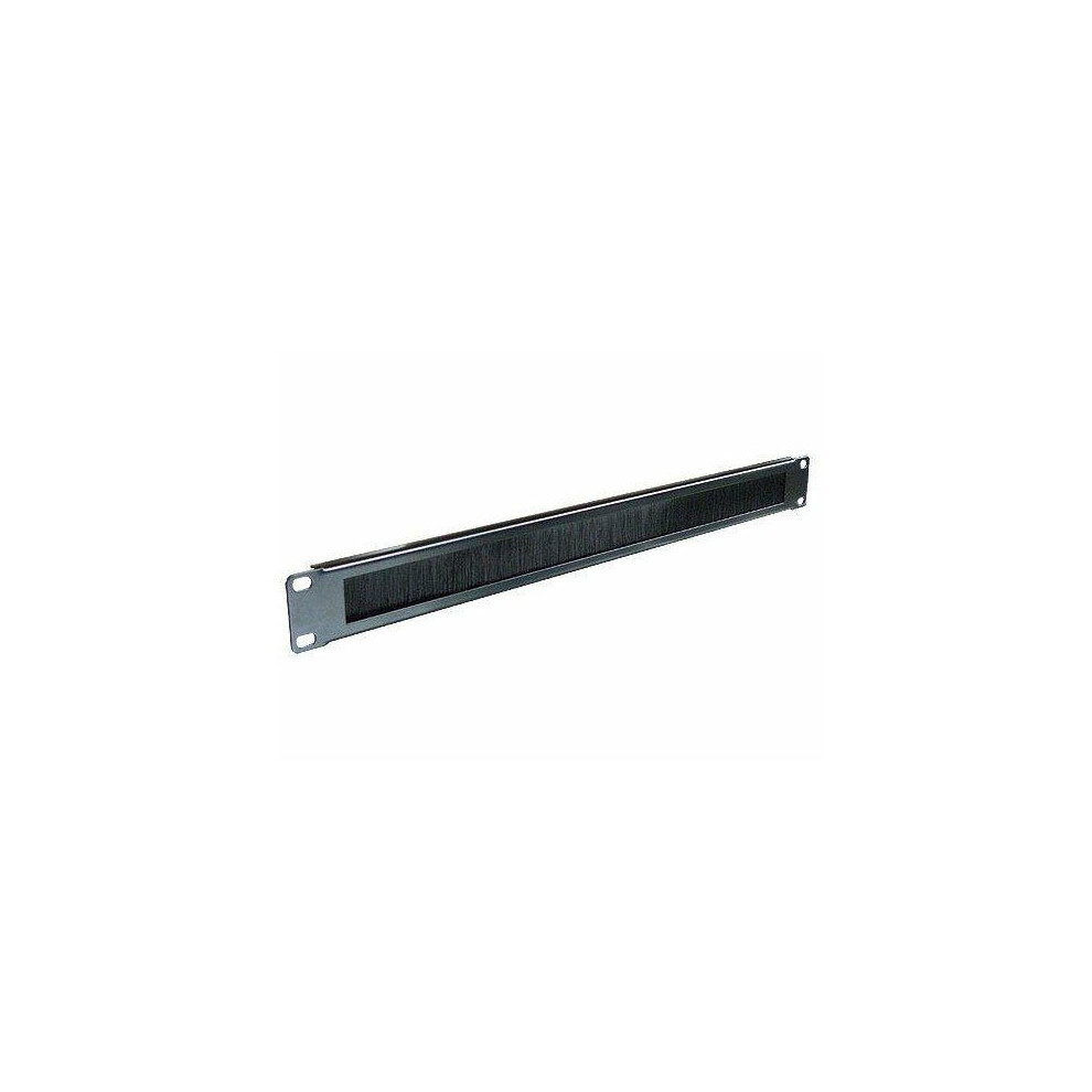 Cablenet 1U Brush Letterbox Cable Tidy Panel Black 5056750315791