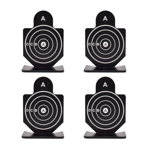 4Pcs IPSC Competitive Sports  Alloy Human Shape Targets