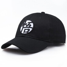 (Black) Dragon Ball Z Baseball Cap Son Goku Anime Dragon Ball Unisex Dad Adjustable Hat