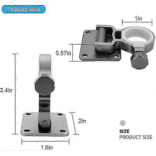 Wall Mounted & Removable Set Of 2 Parasol Bases for Balcony-Yvan