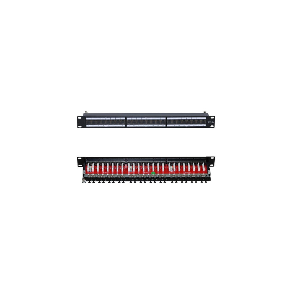 Cablenet 24 Port Cat6a Ftp 1U Pcb Patch Panel 5056750316613