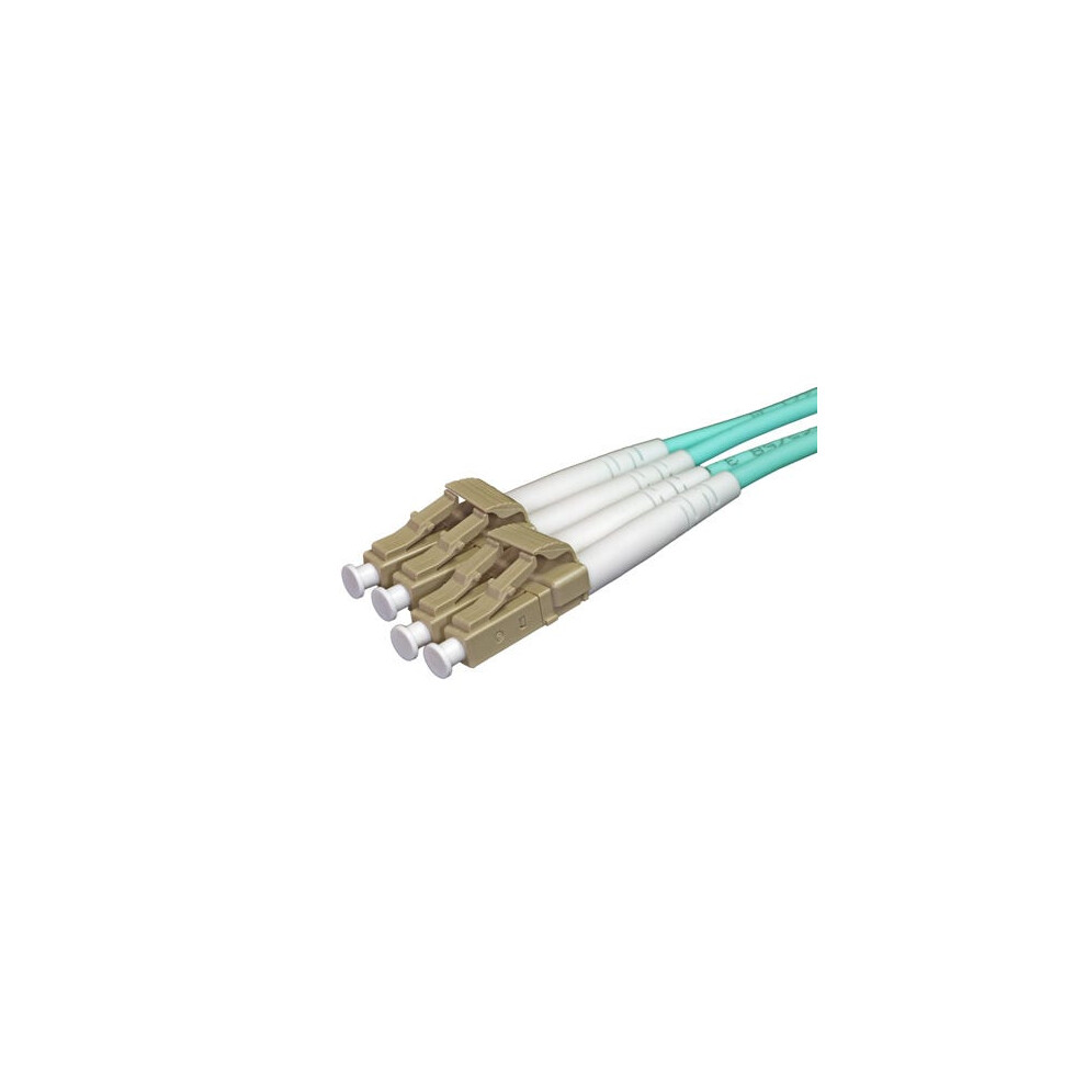 Cablenet 7M Om3 50/125 Lc-Lc Duplex Aqua Lsoh Fibre Patch Lead 5056750304979