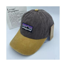 (yellow) 2024 Washed Patagonia Baseball Cap Casual Sunscreen High Quality