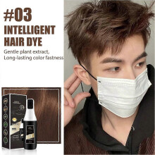 (1pcs, 01) 300ml Plant Formula Hair Dye Covers White Hair With Quick Hair Dye X9D1