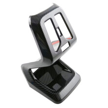 Pour X1 U11 2023 2024 Voiture ArrièRe Climatisation Sortie Couvercle de Ventilation Garniture Autocollant Accessoires-ABS Fibre de Carbone