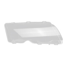 Right for E46 3-Series 4-Doors 320 325 330 1998-2001 Car Headlight Lens Cover Lamp Shade Lens Light Shell Cover