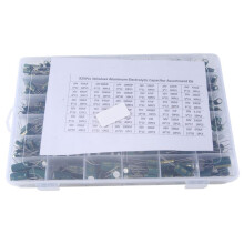 925St Aluminium Elektrolytisk Kondensator HöGfrekvens Inline Kit 36 Typer Av Specifikationer Resistans VäRde