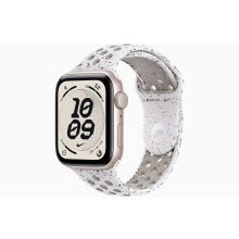 Apple Watch SE 3 GPS 40 mm Alluminio Galassia MEHV4 S/M Cinturino Sport Nike Grigio Velato