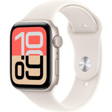 Apple Watch SE 3 GPS + Cellular 44 mm Alluminio Galassia MEPF4 M/L Cinturino Sport Galassia