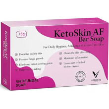 Antifungal Soap - Treats Itchy, Flaky Skin, Jock Itch, Dry Skin, Dandruff, Acne, Psoriasis, Yeast, Ringworm and Sweat Rash - 75g