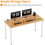 55 inch Computer Desk Computer Table Writing Desk Workstation Office Desk 3