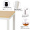 55 inch Computer Desk Computer Table Writing Desk Workstation Office Desk 4
