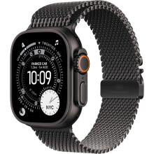 Apple Watch Ultra 3 GPS + Cellular 49 mm Cassa in Titanio Nero MF1Q4 M Maglia Milanese in Titanio Nero