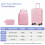 3 PCS Suitcase Set,Suitcase,Backpack,Toiletry Bag 2