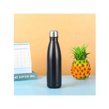 Stainless Steel Water Bottle Vacuum Insulated 500ml Drink Sports Gym Metal Flask