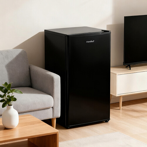 Living And Home 93L Under Counter Fridge Freestanding Refrigerator with Cooler Box 1