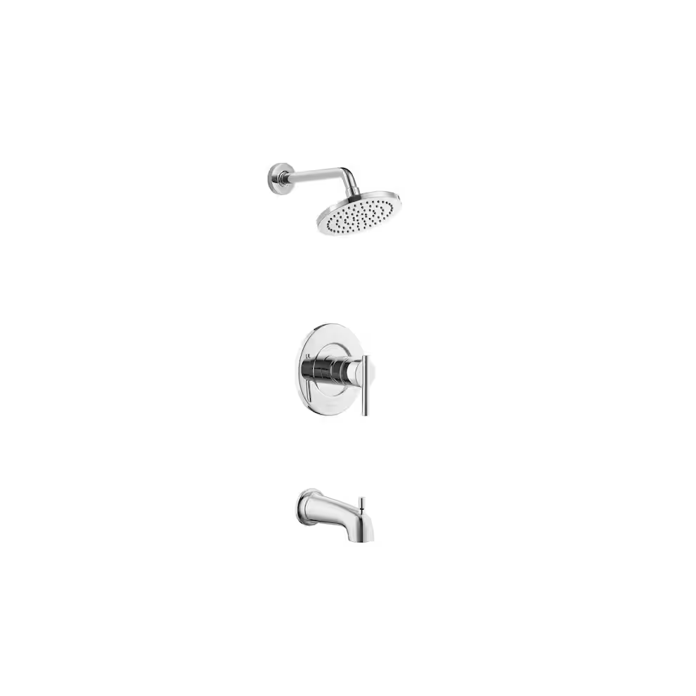 Glacier Bay Dorind Single-Handle 1-Spray Tub And Shower Faucet 1.8 Gpm In Chrome (Valve Included) 4055001310661
