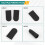 5 Pair Mobile Game Controller Finger Sleeve Sets, Anti-Sweat Reusable Waterproof Breathable Full Press Screen Finger Set 6