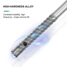 (40x303) Heat Resistant Alloy Round Shank Concrete Drill Bit for Long Last Performances in Brick Masonry Cutting Applications Multicolor
