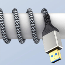 (1m) USB 3.0 Extension Cable Male to Female Connector Wire Line Support 5Gbps Fast Speed Data Transfer Wide Compatibility