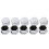 20 Car Lug Nut Hub Covers Silver 13