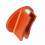 Solid Aluminium Jacking Rail Adapter Orange 1