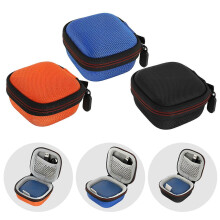(orange color) Protective Carrying Case For OpenFit2 T920/910 OpenFitAirT511 Open Ear Earbuds With Meshes Pocket For Accessories orange color