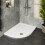 900 x 760mm Low Profile Offset Quadrant Shower Tray and Waste - Left Hand 1