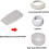 Pool Spa 1/2Inch Opening Hydrostream Return Jet Fitting SP1419C with 1-1/2Inch MIP Thread Replacement SP1419C(5PCS) 5