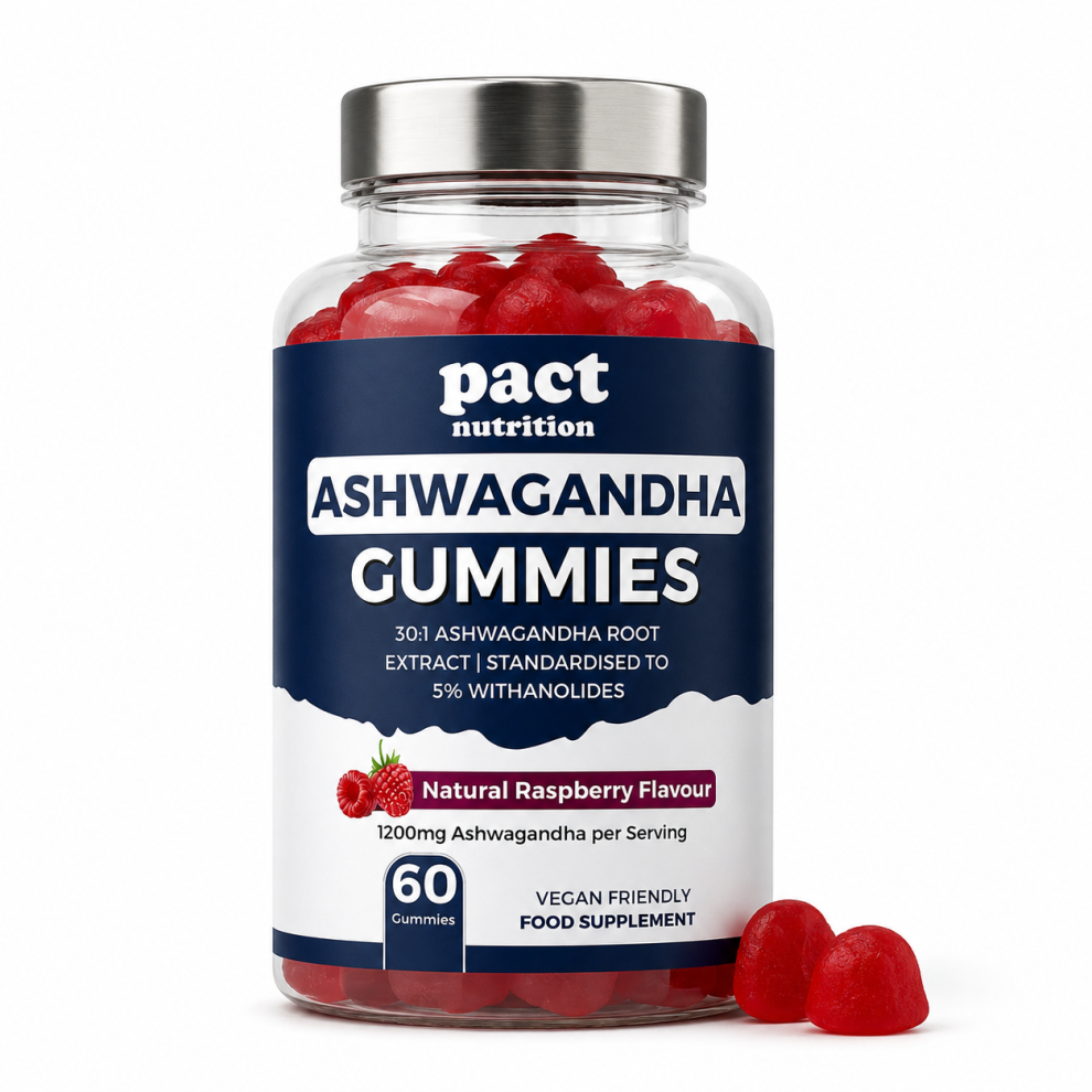 Pactnutrition Ashwagandha Gummies 1200Mg - Vegan - 60 Gummies