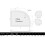 900 x 760mm Low Profile Offset Quadrant Shower Tray and Waste - Left Hand 6