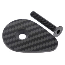(color titanium screw) Upgrades Steel Screw Top Cover Carbon Fiber Headset Top Cap with Screw for F12  Bike Handlebar Durable Cycling Parts