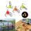 3Pcs Sharply Glowing Hooks Mimicking Fish Eggs For Effective Ice Angling S 3