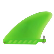 Flexible Surfboard Rudder for Water Sports Tail Rudder with Hand Screw Green