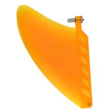 Surfs Training Board Rudder Soft Replacement Tail Rudder Quick Mount Screw Orange