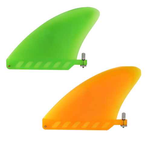 Surfs Training Board Rudder Soft Replacement Tail Rudder Quick Mount Screw Orange 1