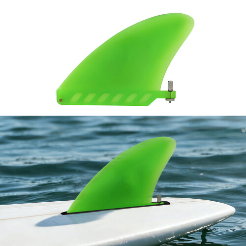 Surfs Training Board Rudder Soft Replacement Tail Rudder Quick Mount Screw Orange 2