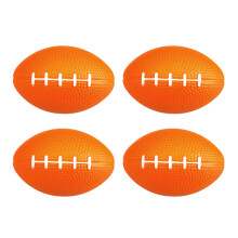 Colorful PU Materials Hand Training Ball For Development Training And Fun Play Orange