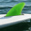 Surfs Training Board Rudder Soft Replacement Tail Rudder Quick Mount Screw Orange 8