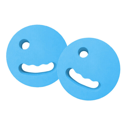 2Pieces Swimming Training Float Set Ergonomic Design For Balance And Leg Kick Blue
