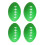Colorful PU Materials Hand Training Ball For Development Training And Fun Play Green 1