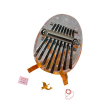8 Keys Thumb Piano Portable Acrylic Kalimba Gifts for Adults Beginners 3