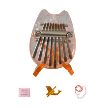 8 Keys Kalimba Piano Acrylic Thumb Piano Musical Instrument Gift for Adult 4