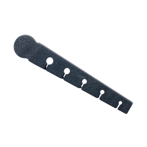 Stacking Tool 5 Hole Hair Stacker Feather Holding Tool Fly Tying Tool Black