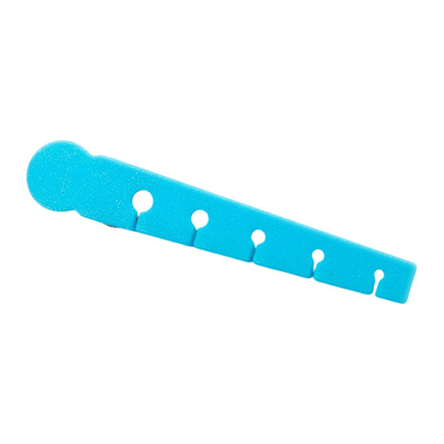 Portable Fly Tying Stacker With 5 Size Hole Fly Tying Tool for Uniform Fly Blue