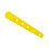 High Strength Fly Tying Tool Portable 5 Hole Hair Stacker Fly Hook Binding Tool Yellow 1