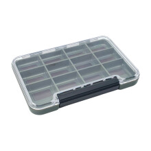 Fly Lures Organizers With Quickly Release Clasp Portables Fly Fishing Baits Box 12 squares
