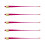 Rod Bites Strikes Indicator Plastic Mini Top Equipment Tool 100mm Rod Top Tip Pink 1